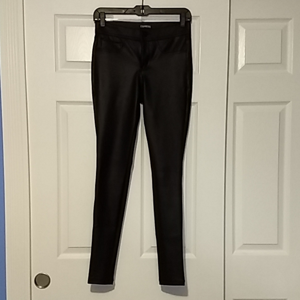 Express Mid Rise Scuba Leggings
